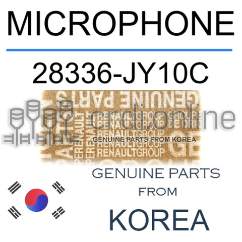 MICROPHONE [ORIGINAL] 28336-JY10C 28336JY10C 28336 JY10C