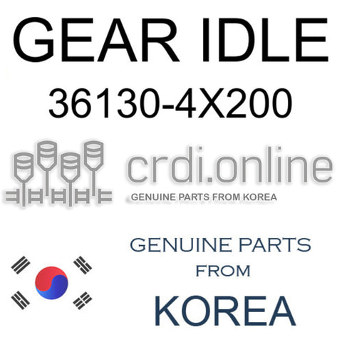 GEAR IDLE [ORIGINAL] 36130-4X200 361304X200 36130 4X200