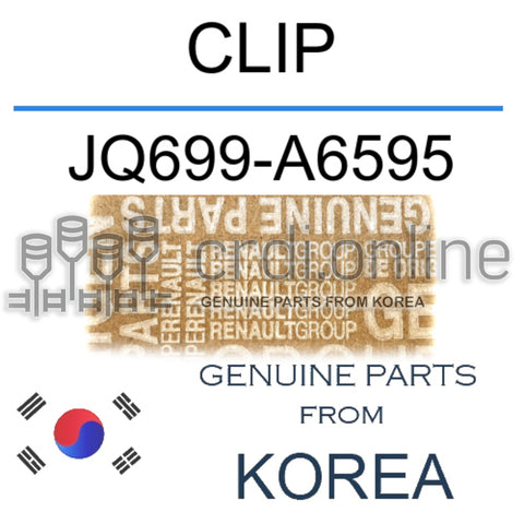 CLIP [ORIGINAL] JQ699-A6595 JQ699A6595 JQ699 A6595