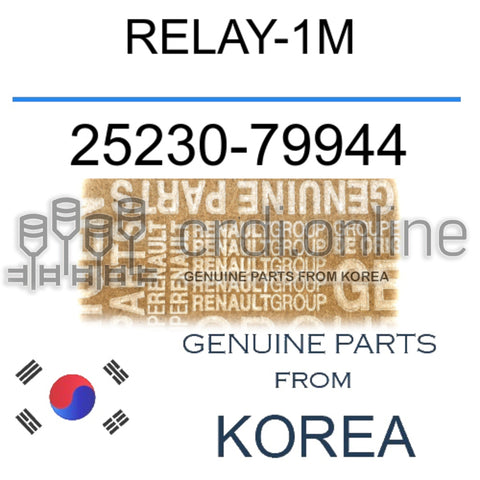 RELAY-1M [ORIGINAL] 25230-79944 2523079944 25230 79944