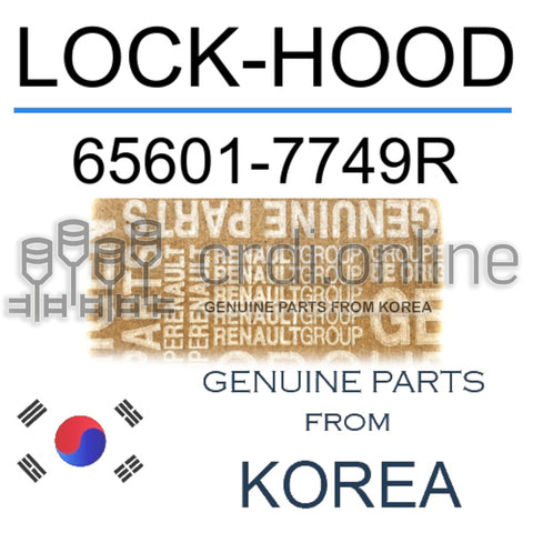 LOCK-HOOD [ORIGINAL] 65601-7749R 656017749R 65601 7749R