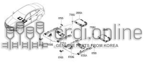 CAP-SEAT RAIL [ORIGINAL] 87505-9137R 875059137R 87505 9137R