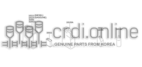 OIL-ENGINE (DIESEL) 10111-0002R 101110002R 10111 0002R