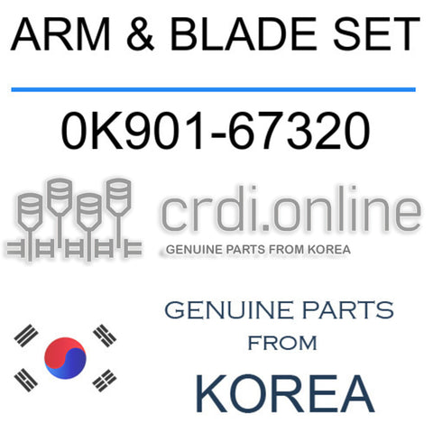 ARM & BLADE SET 0K901-67320 0K90167320 0K901 67320
