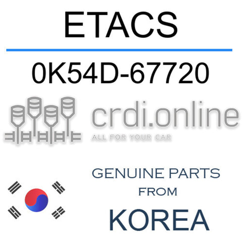 ETACS [ORIGINAL] 0K54D-67720 0K54D67720 0K54D 67720