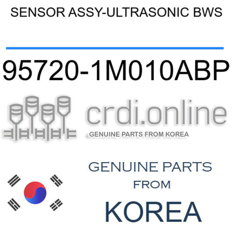 SENSOR ASSY-ULTRASONIC BWS [ORIGINAL] 95720-1M010ABP 957201M010ABP 95720 1M010ABP