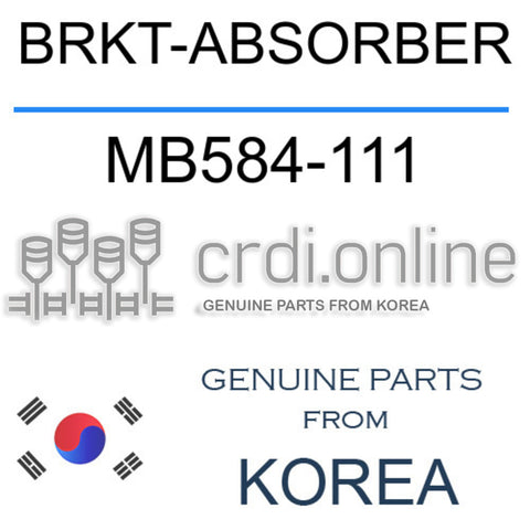 BRKT-ABSORBER MB584-111 MB584111 MB584 111