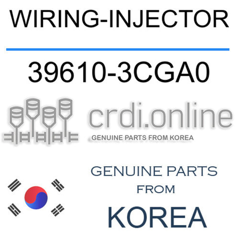 WIRING-INJECTOR [ORIGINAL] 39610-3CGA0 396103CGA0 39610 3CGA0