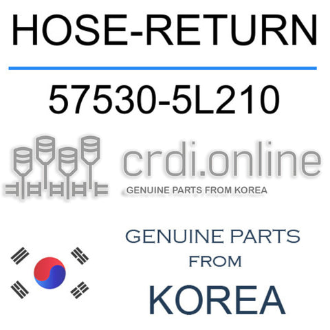 HOSE-RETURN 57530-5L210 575305L210 57530 5L210