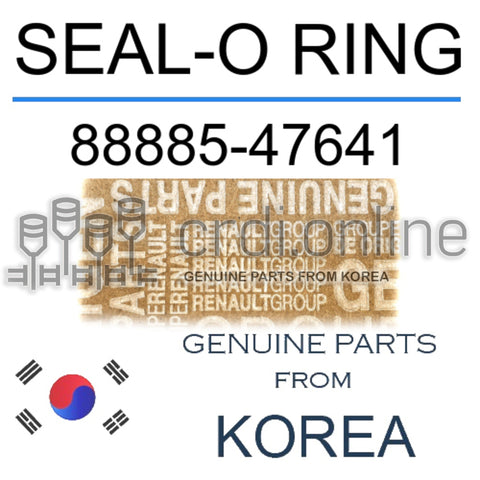 SEAL-O RING [ORIGINAL] 88885-47641 8888547641 88885 47641