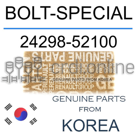 BOLT-SPECIAL [ORIGINAL] 24298-52100 2429852100 24298 52100