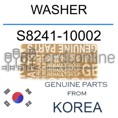 WASHER [ORIGINAL] S8241-10002 S824110002 S8241 10002