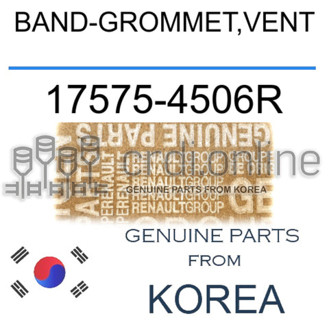 BAND-GROMMET,VENT [ORIGINAL] 17575-4506R 175754506R 17575 4506R