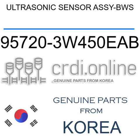 ULTRASONIC SENSOR ASSY-BWS [ORIGINAL] 95720-3W450EAB 957203W450EAB 95720 3W450EAB