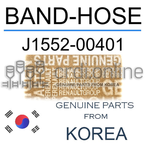 BAND-HOSE [ORIGINAL] J1552-00401 J155200401 J1552 00401