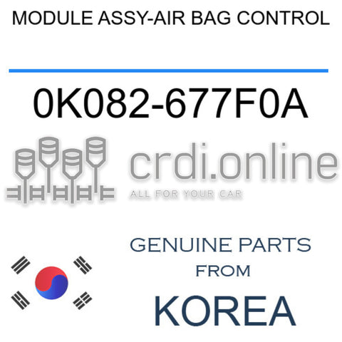 MODULE ASSY-AIR BAG CONTROL [ORIGINAL] 0K082-677F0A 0K082677F0A 0K082 677F0A