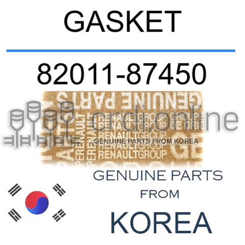 GASKET [ORIGINAL] 82011-87450 8201187450 82011 87450
