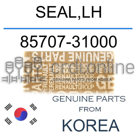 SEAL,LH [ORIGINAL] 85707-31000 8570731000 85707 31000