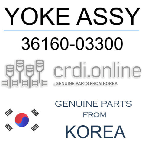 YOKE ASSY [ORIGINAL] 36160-03300 3616003300 36160 03300