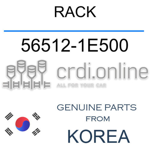 RACK [ORIGINAL] 56512-1E500 565121E500 56512 1E500