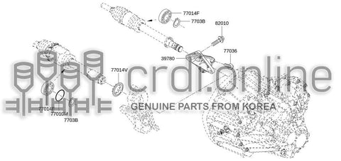 BRACKET ASSY-SUPPORT BEARING 82009-74845 8200974845 82009 74845