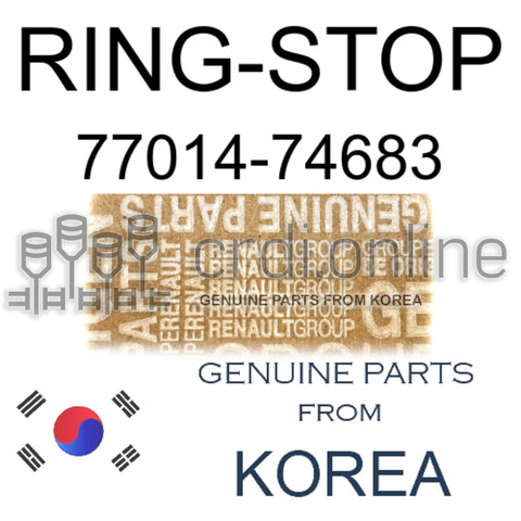 RING-STOP [ORIGINAL] 77014-74683 7701474683 77014 74683