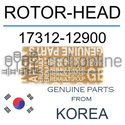 ROTOR-HEAD [ORIGINAL] 17312-12900 1731212900 17312 12900