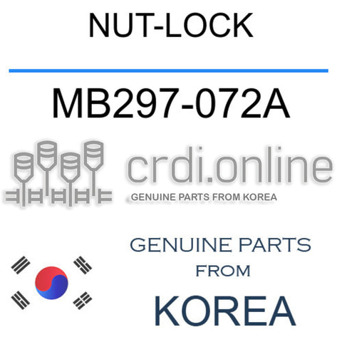 NUT-LOCK MB297-072A MB297072A MB297 072A