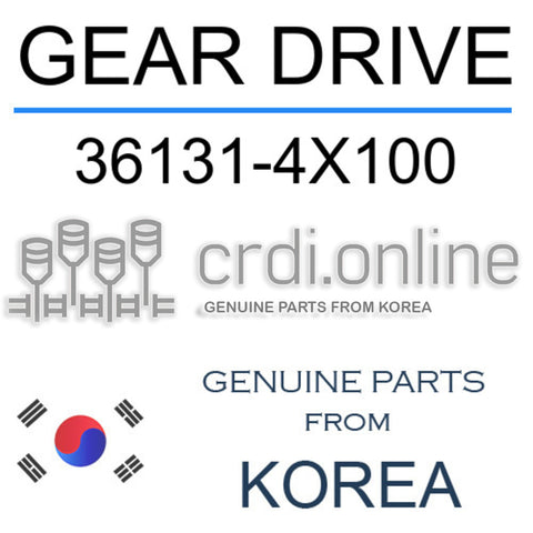 GEAR DRIVE 36131-4X100 361314X100 36131 4X100