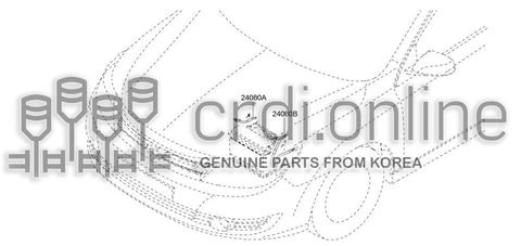 CABLE-INTERCONNECTION BOX FEED 24080-0016R 240800016R 24080 0016R