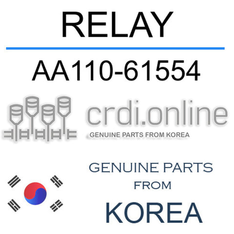 RELAY AA110-61554 AA11061554 AA110 61554