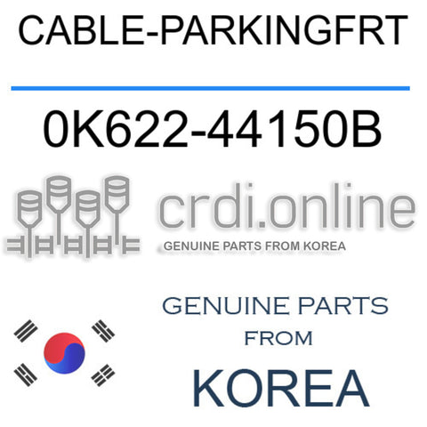 CABLE-PARKINGFRT [ORIGINAL] 0K622-44150B 0K62244150B 0K622 44150B