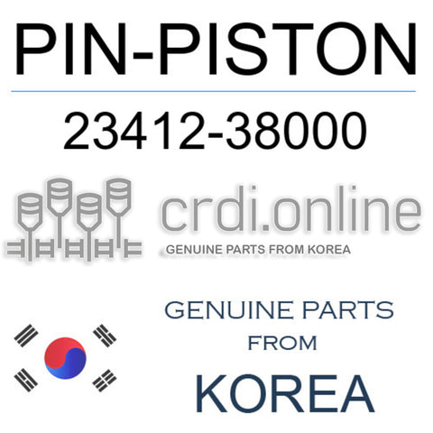 PIN-PISTON 23412-38000 2341238000 23412 38000