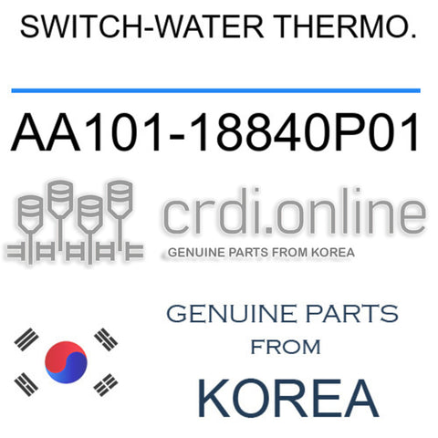 SWITCH-WATER THERMO. [ORIGINAL] AA101-18840P01 AA10118840P01 AA101 18840P01