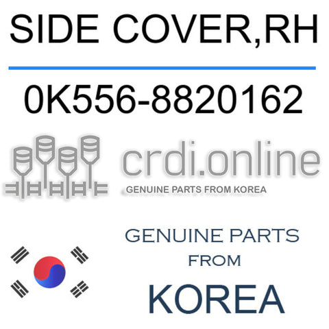 SIDE COVER,RH 0K556-8820162 0K5568820162 0K556 8820162
