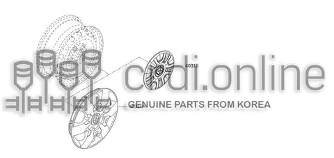 WHEEL CAP 40315-0037R 403150037R 40315 0037R