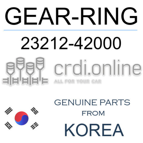 GEAR-RING [ORIGINAL] 23212-42000 2321242000 23212 42000