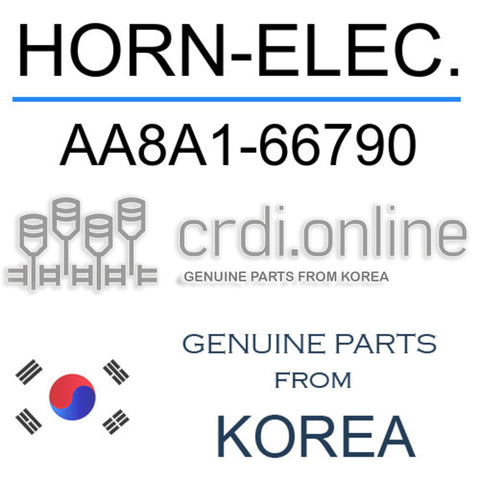 HORN-ELEC. [ORIGINAL] AA8A1-66790 AA8A166790 AA8A1 66790
