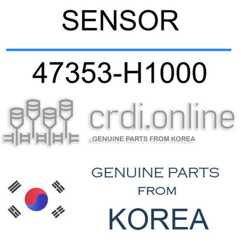 SENSOR [ORIGINAL] 47353-H1000 47353H1000 47353 H1000