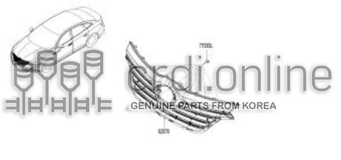 GRILLE ASSY-RADIATOR KIT 62310-8709R 623108709R 62310 8709R