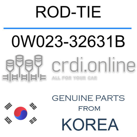 ROD-TIE [ORIGINAL] 0W023-32631B 0W02332631B 0W023 32631B
