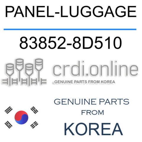 PANEL-LUGGAGE [ORIGINAL] 83852-8D510 838528D510 83852 8D510