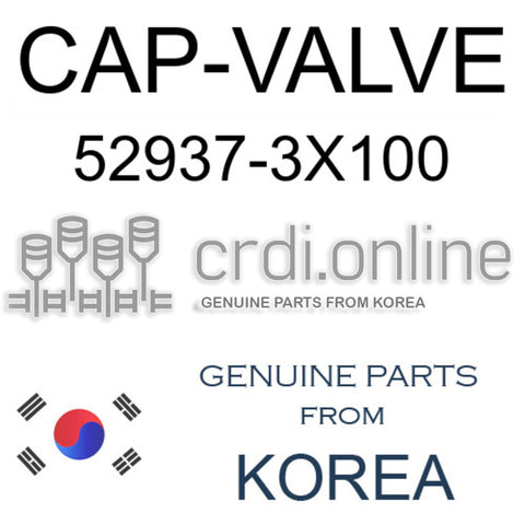 CAP-VALVE 52937-3X100 529373X100 52937 3X100
