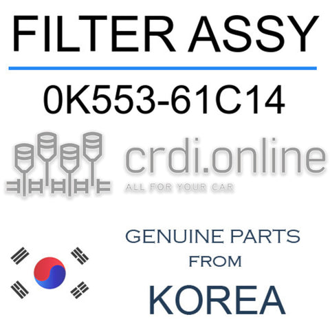 FILTER ASSY [ORIGINAL] 0K553-61C14 0K55361C14 0K553 61C14