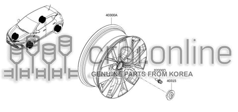 WHEEL DISC-AL 40300-2111R 403002111R 40300 2111R