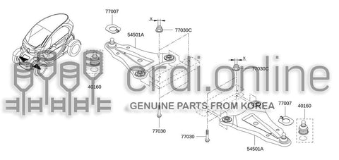 BALL JOINT ASSY-SUSPENSION LOWER 40160-4793R 401604793R 40160 4793R