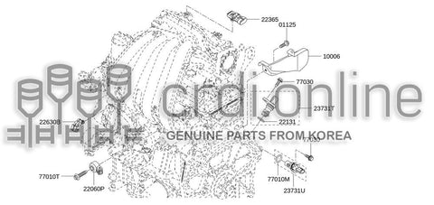 SENSOR-PHASE 23731-ED02A 23731ED02A 23731 ED02A