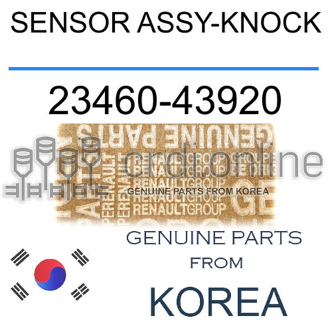SENSOR ASSY-KNOCK [ORIGINAL] 23460-43920 2346043920 23460 43920