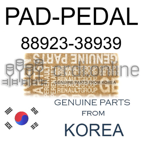 PAD-PEDAL [ORIGINAL] 88923-38939 8892338939 88923 38939