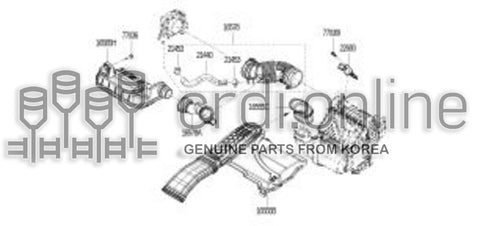 HOSE ASSY-AIR 16578-2814R 165782814R 16578 2814R